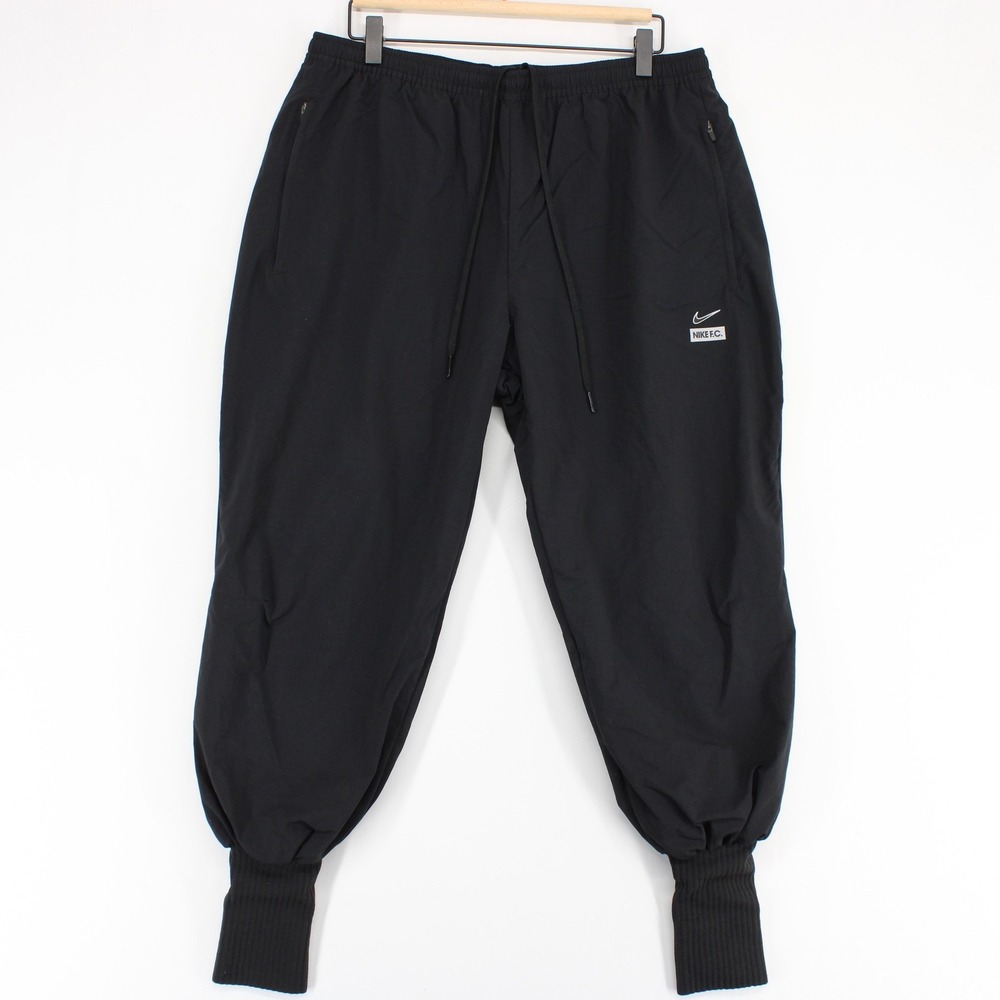 Nike FC Woven Pants Mens L Black Track Joggers Soccer Training
